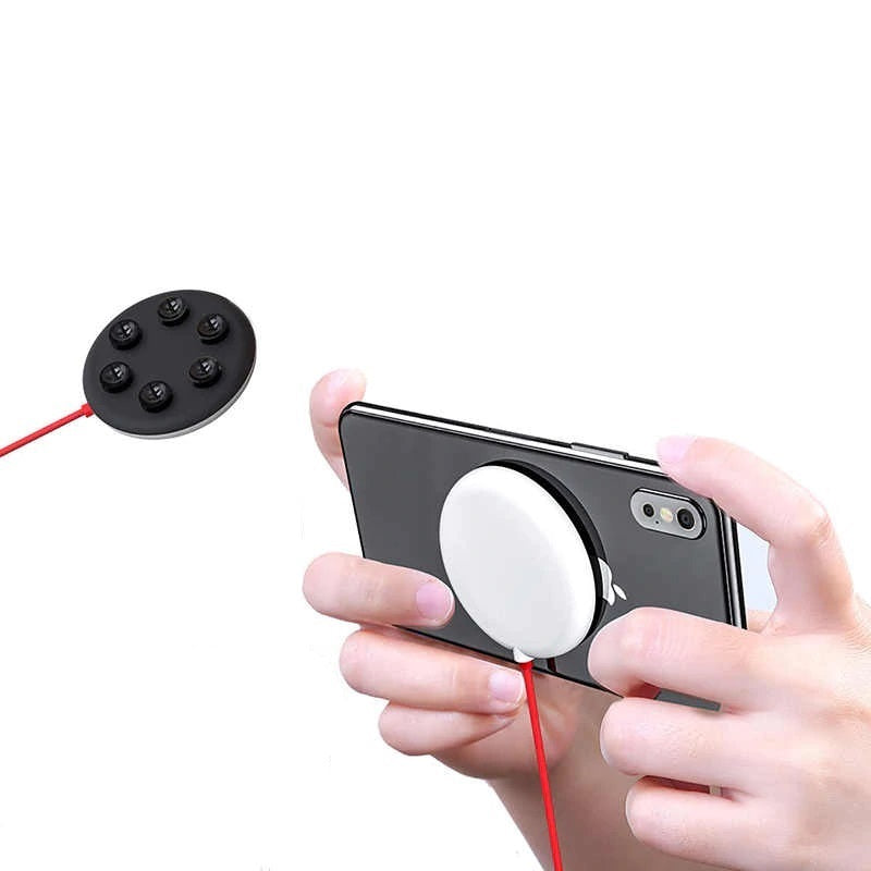 Portable 10W Qi Wireless Charging Pad Suction Cup Wireless Charger