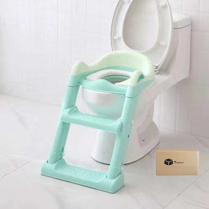 Kid's Ladder Potty Toilet Seat Adjustable Toilet Trainer