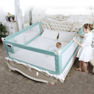 3 Set for 3 Sides Bed Safety Bed GuardRail Bed Fence for Children, Toddlers, Infants