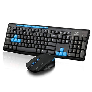 HK3800 2.4GHz Wireless Gaming Keyboard and 1600 DPI Gaming Mouse Desktop Combo
