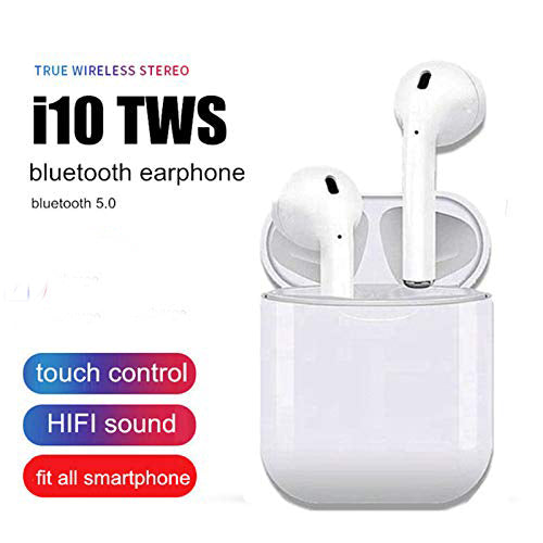 Wireless Charging I10 Tws Earbuds I10 Touchless Control Wireless